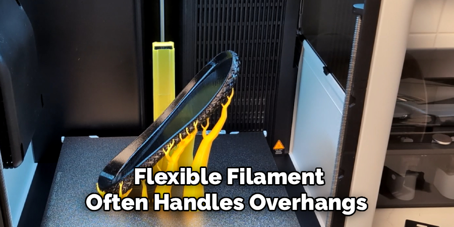 Flexible Filament
Often Handles Overhangs 