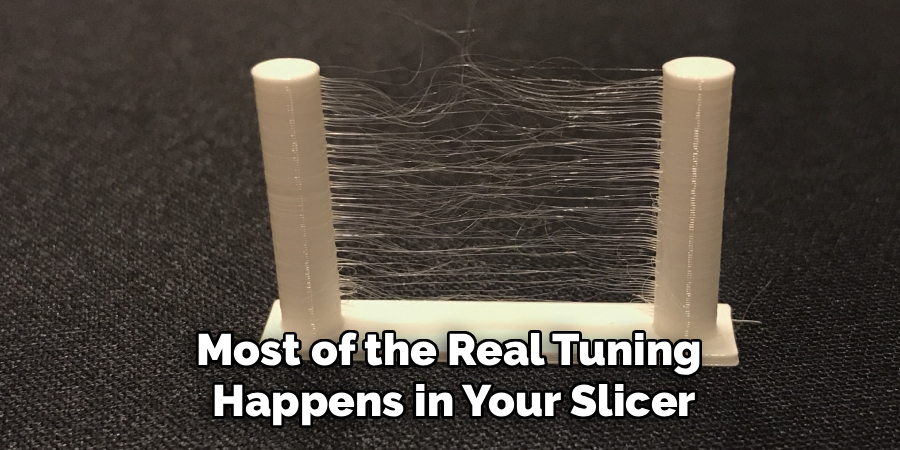 Most of the Real Tuning 
Happens in Your Slicer
