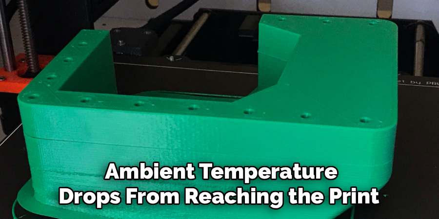  Ambient Temperature Drops From Reaching the Print