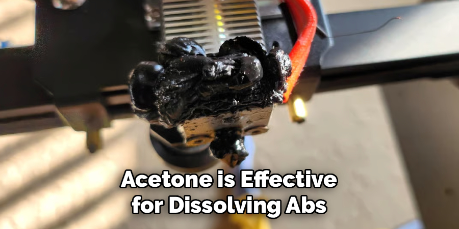Acetone is Effective for Dissolving Abs