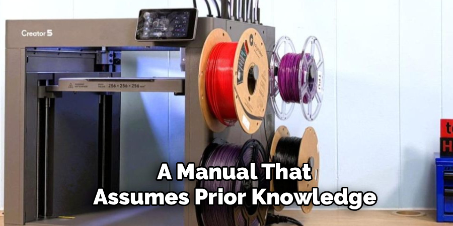  A Manual That 
Assumes Prior Knowledge