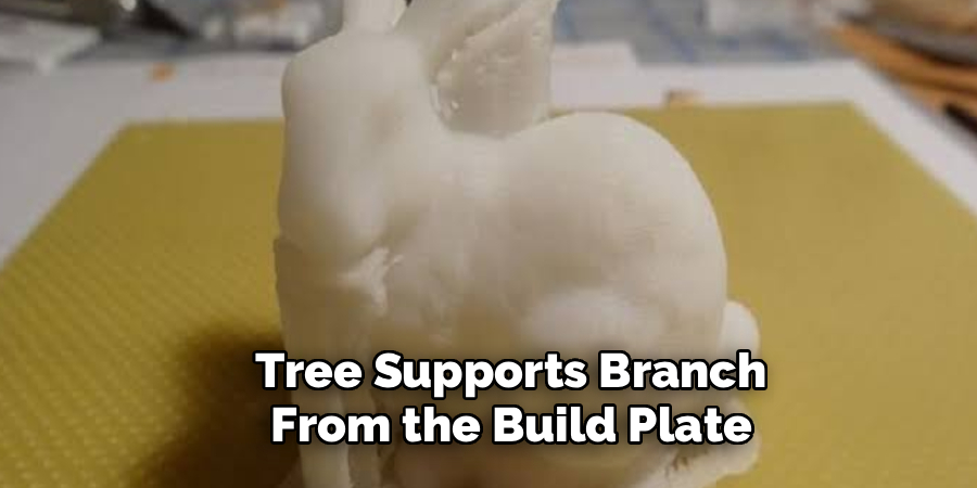 Tree Supports Branch
 From the Build Plate
