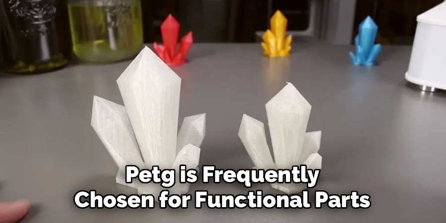 Petg is Frequently Chosen for Functional Parts