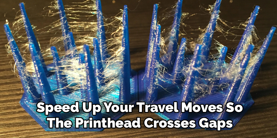 Speed Up Your Travel Moves So
The Printhead Crosses Gaps