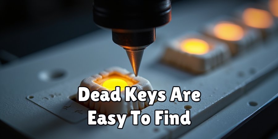 Dead Keys Are Easy To Find