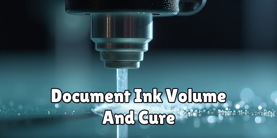 Document Ink Volume And Cure