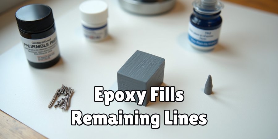 Epoxy Fills Remaining Lines