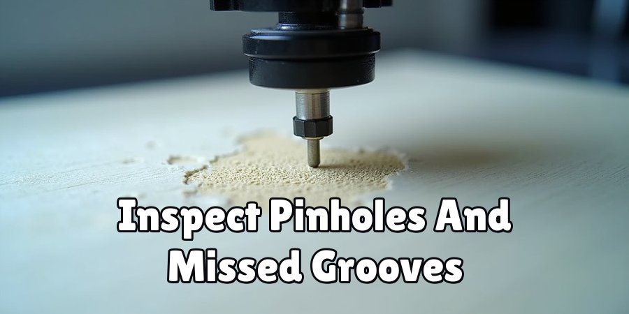 Inspect Pinholes And Missed Grooves