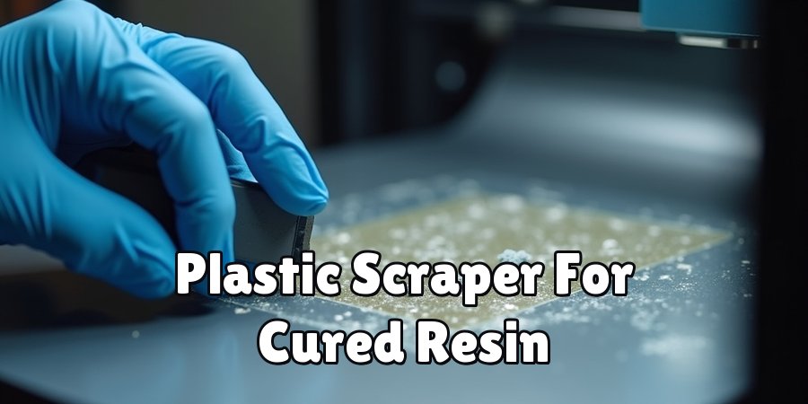 Plastic Scraper For Cured Resin