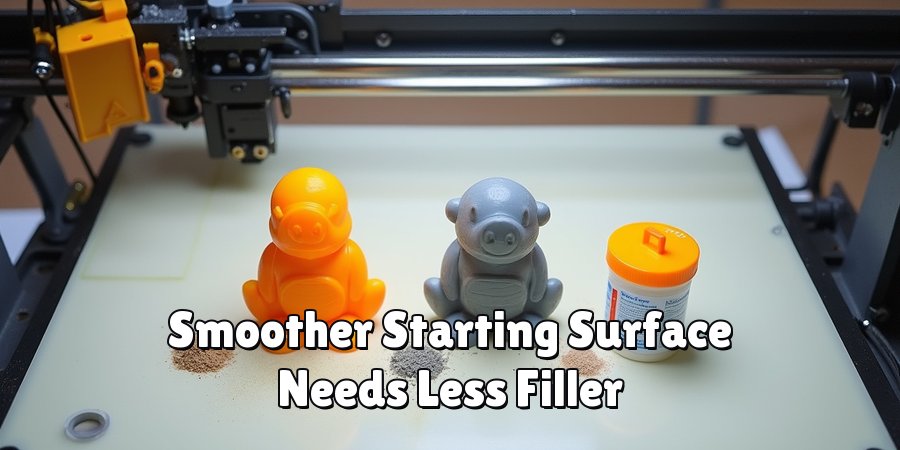 Smoother Starting Surface Needs Less Filler