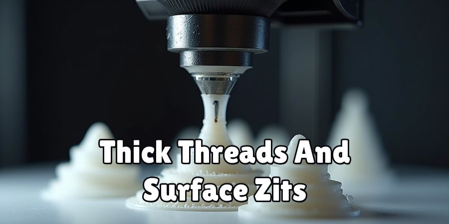 Thick Threads And Surface Zits