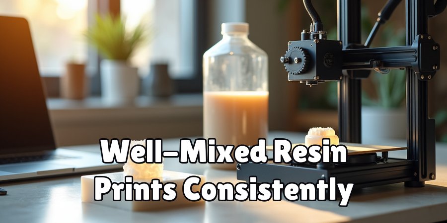 Well-Mixed Resin Prints Consistently